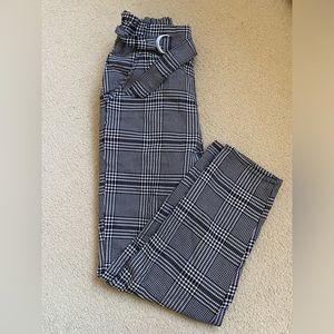 H&M plaid dress pants